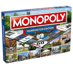 Monopoly Warrington Edition Board Game Winning Moves Family Game for Ages 8+