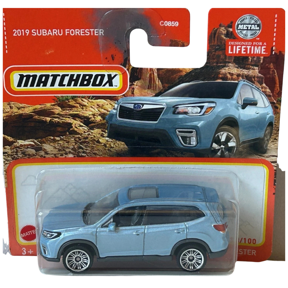 Matchbox 2019 Subaru Forester Japanese SUV 1:64 Scale Diecast Model Car Toy