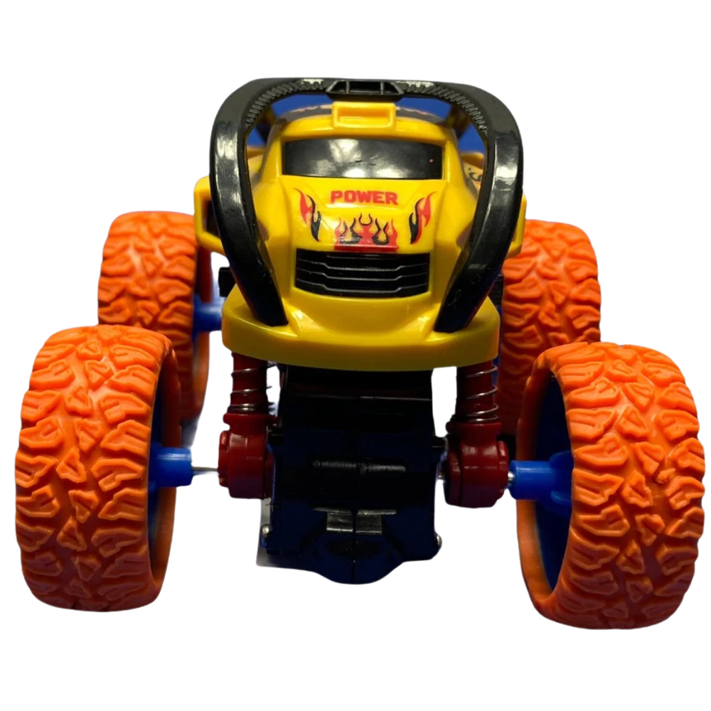 Kids Mini Monster Truck 1:36 Scale 4WD Pull Back Cross Country Toy Car 3+