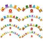 Personalised Wooden Colour Train Letters Name Train Gift for Children Baby & Toddler