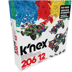 K'nex Rad Rides 206 Piece Building Set 12 Vehicle Construction Stem Toy Kids Gift 7+