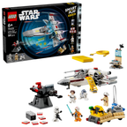 Lego Star Wars Smart Play Luke's Red Five X-Wing 75423 Interactive Building Set for Kids