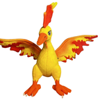 Pokémon Moltres Plush Soft Toy 28cm Legendary Fire Bird Collectible Gift UK