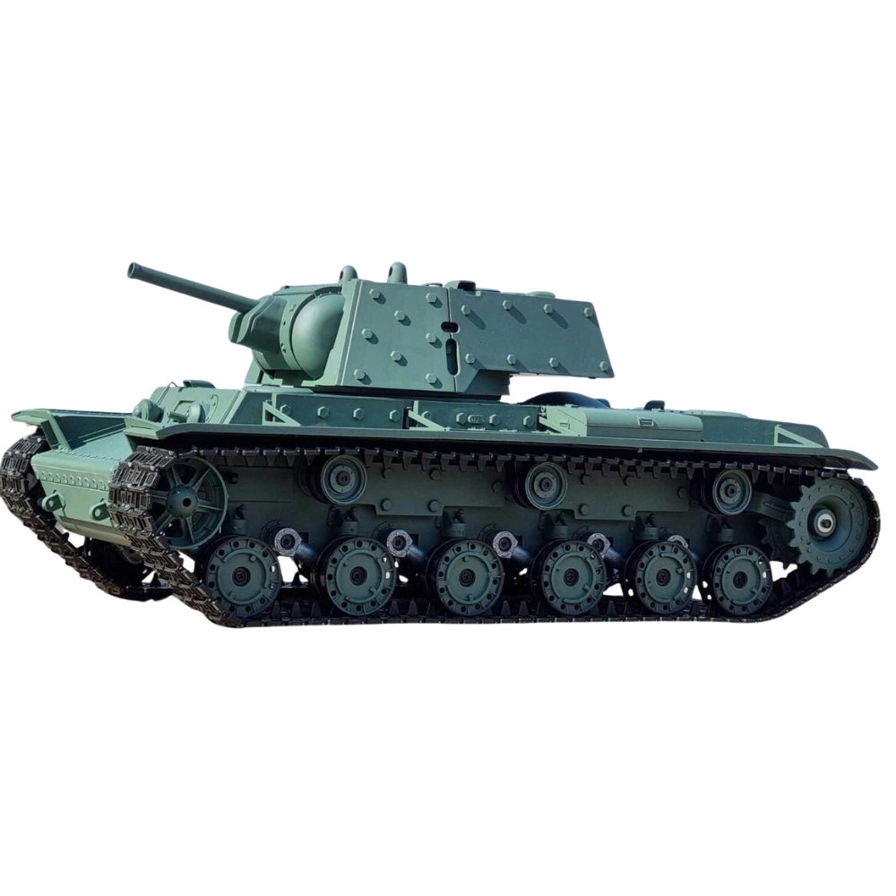 Heng Long Kv-1 Rc Tank 1:16 V7, 2.4ghz Bb/ir Battle, Smoke & Sound, Kids 14+