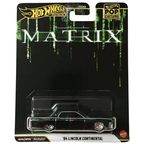 Hot Wheels Premium Pop Culture Matrix '64 Lincoln Continental 1:64 Diecast Car Real Riders