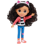 Gabby's Dollhouse Gabby Girl Doll 20.3cm with Cat Ears Headband Poseable Kids Toy