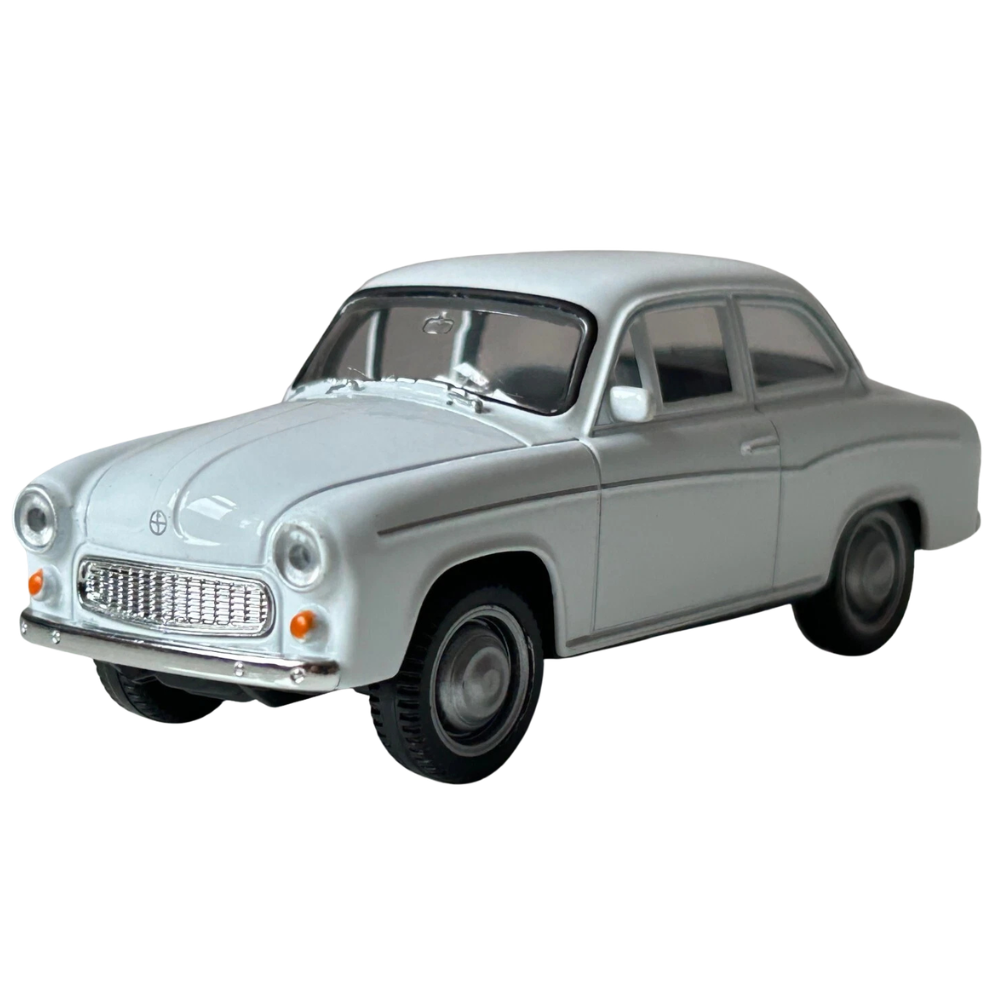 Welly Syrena 105 White Polish Classic Car 1:43 Scale Diecast Model Toy