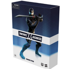 Fortnite G.i. Joe Snake Eyes Zero Point Edition Collectible Figure with Weapon Accessories