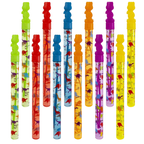Abeec Dino Bubble Swords 12 Pack Kids Outdoor Party Favors Bubble Toy Set Fun Gift