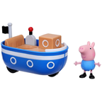 Peppa Pig Little Boat with 7.5cm George Figure Kids Toy Playset New Preschool Gift 3+ Play