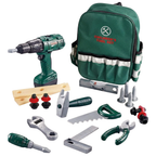 Kids Tool Set Backpack with Working Drill 19 Piece Construction Diy Toy Kit for Boys Girls