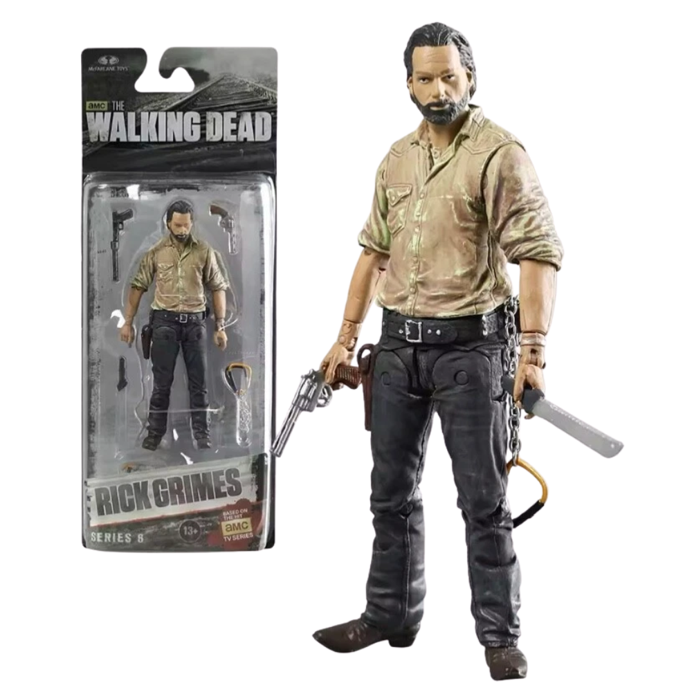 The Walking Dead Rick Grimes 13.5cm Remastered Action Figure Toy