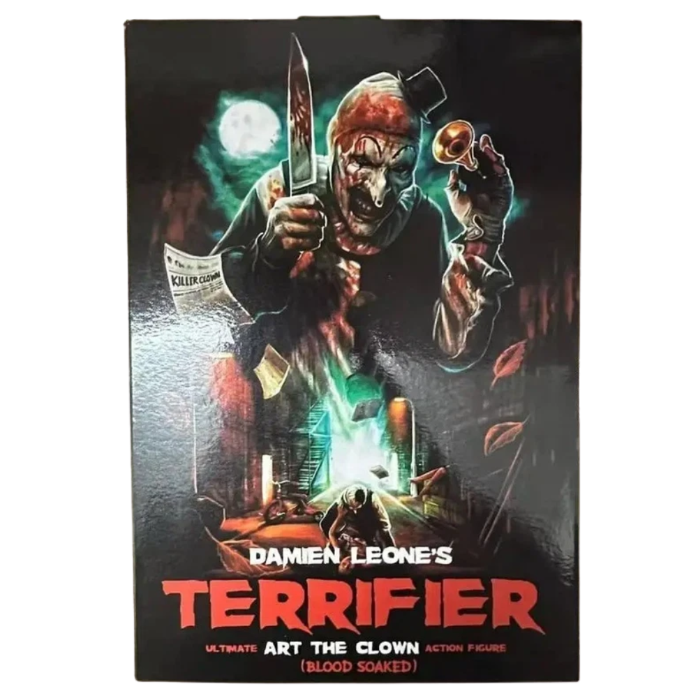 Terrifier Art The Clown Blood Soaked 7" Action Figure New in Box