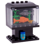 Lego Fish Tank Custom Model Kit Made with Genuine Lego Bricks Aquarium Display Accessory