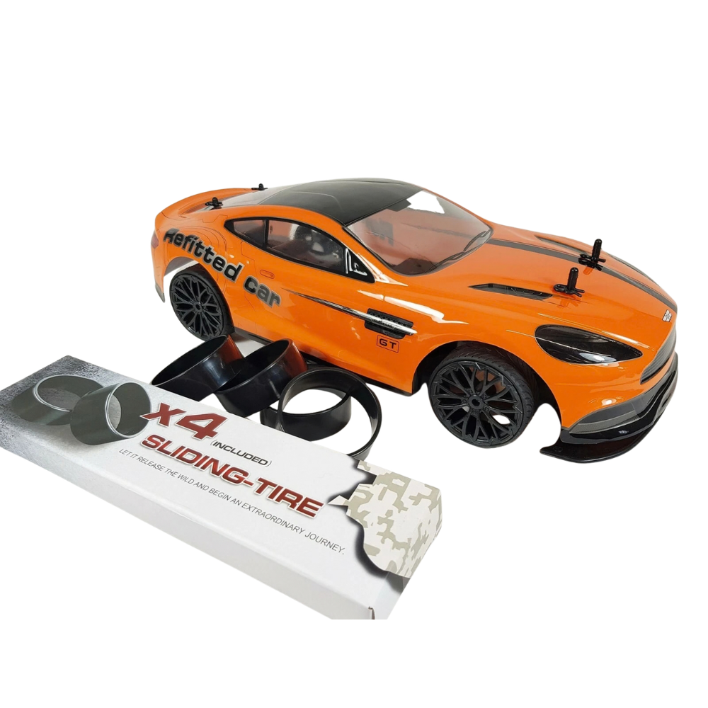 Remote Control Aston Martin Style Drift Car Rc 1:10 4wd 2.4ghz 8ch Ready to Run Kids Gift Uk