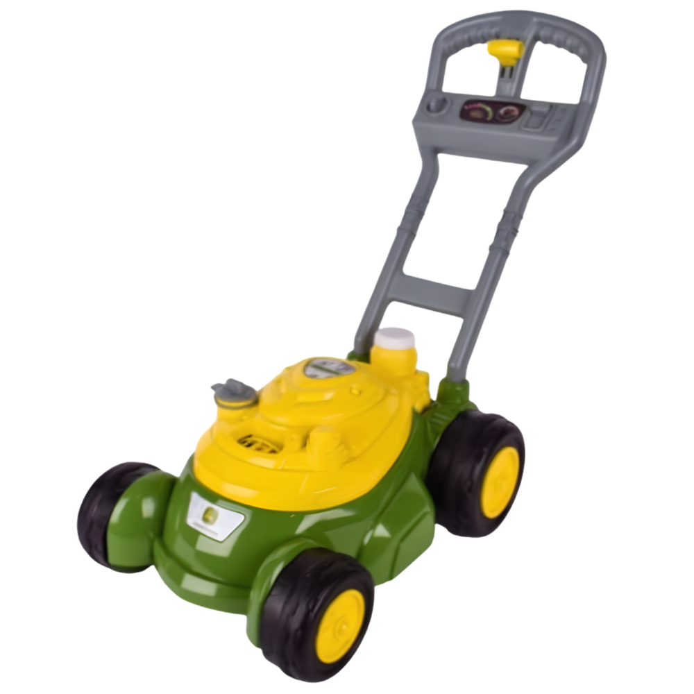 Tomy John Deere Bubble Mower Toy with Bubbles & Sounds Outdoor Pretend Play for Kids New