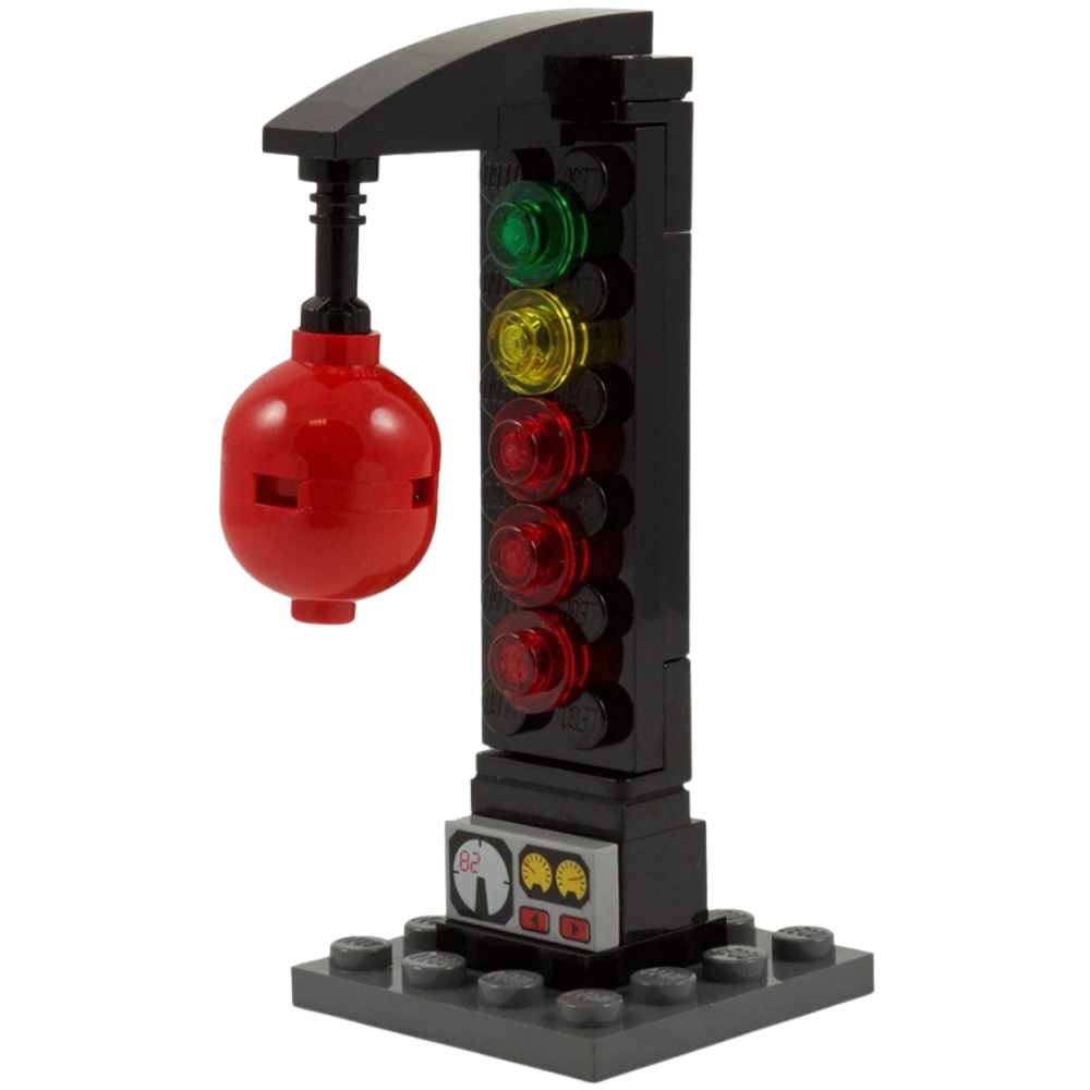 Lego Arcade Punch Bag Strength Tester Custom Kit Made with Genuine Lego Parts Gaming Accessory