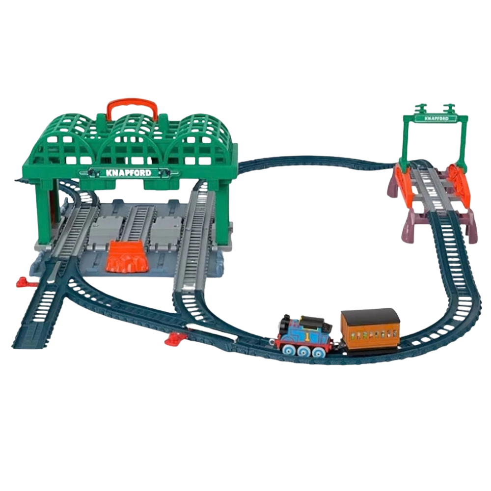 Thomas & Friends Knapford Station Push Along Train Track Playset Kids Toy 3+