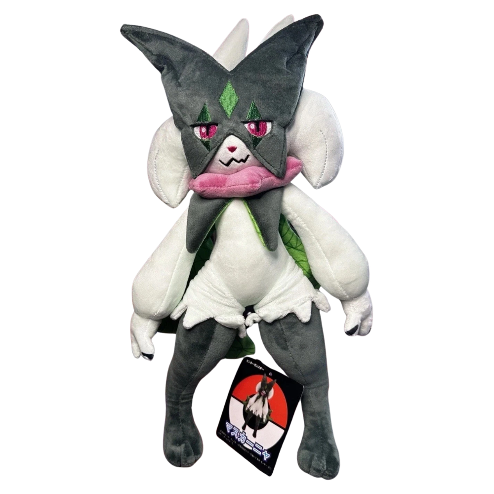 Pokemon Meowscarada Plush Soft Toy Stuffed Teddy 40cm Cute Collectible Kids Gift Uk Seller Toy