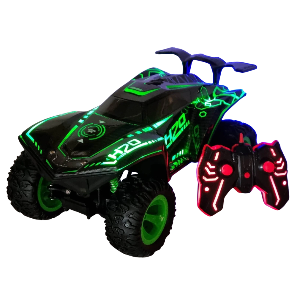Remote Control Rock Climber RC 4WD 1:12 Smoking Fog LED Lights Kids 6+