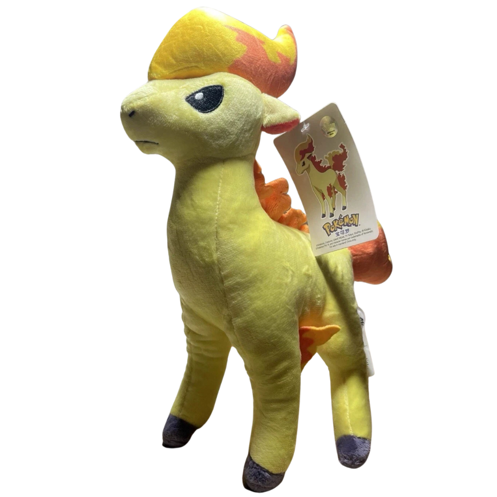 Ponyta Pokemon Plush Soft Toy 24cm Cute Collectible Character Kids Gift Brand New Uk Seller