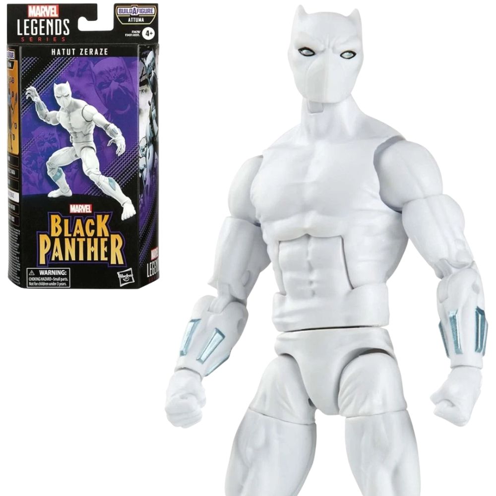 Marvel Legends Series Black Panther Hatut Zeraze 6-Inch Action Figure Collectible
