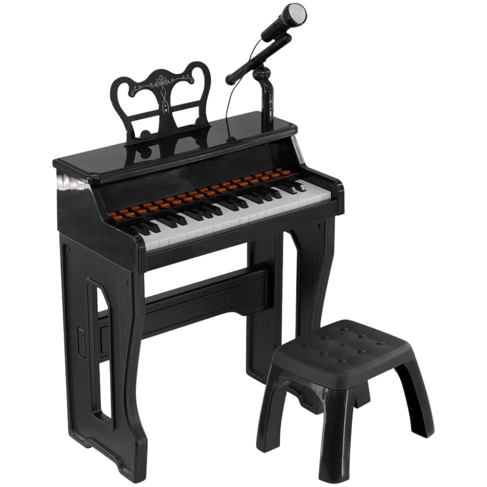 Kids Electronic Piano Keyboard 37 Keys Musical Instrument with Microphone