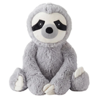 Hanging Sloth Teddy 10" Super Soft Cuddly Seated Plush Stuffed Wild Animal Toy