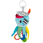 Lamaze Play & Grow Captain Calamari Baby Rattle Soft Developmental Toy for Infants New