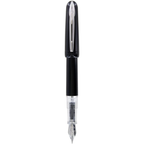 Waterman Kultur Black Fountain Pen Fine Nib Blue Ink Refillable Writing Gift Set