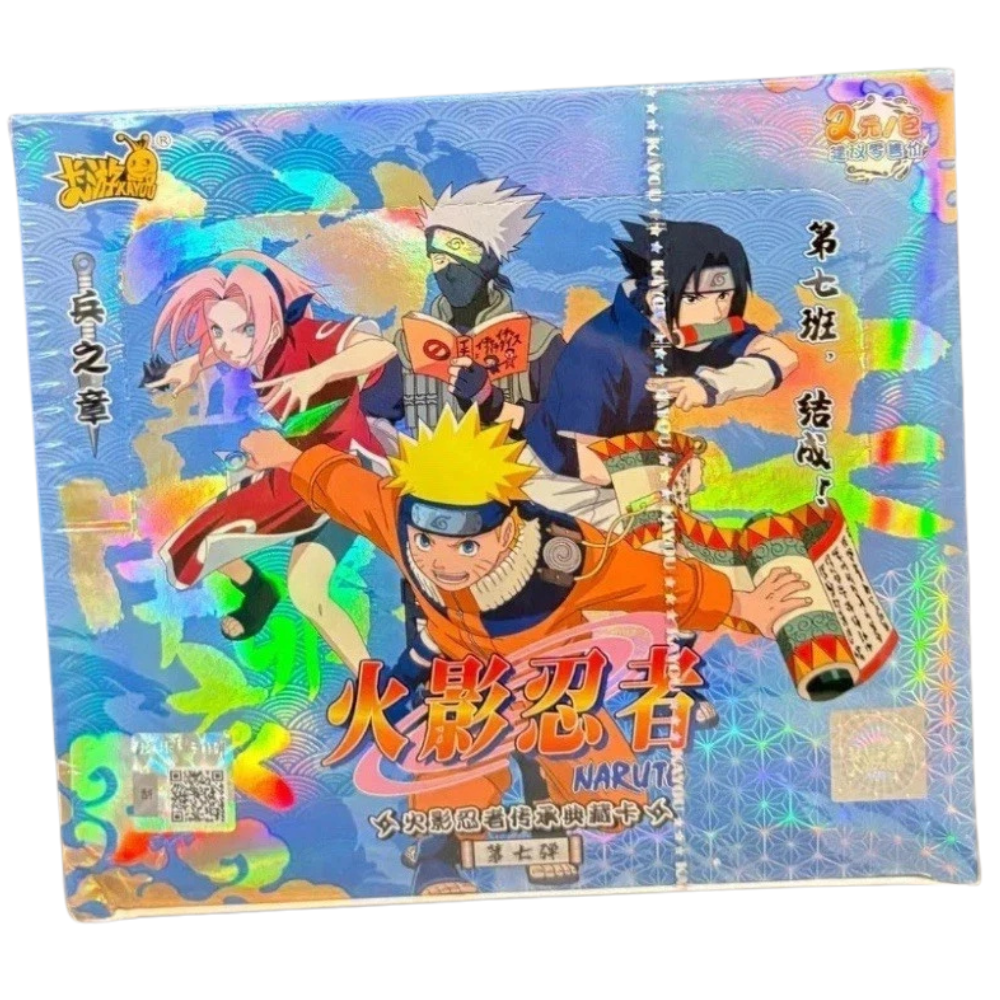 Naruto Kayou Tier 2 Wave 7 TCG Trading Cards 30 Packs Brand New Sealed Box