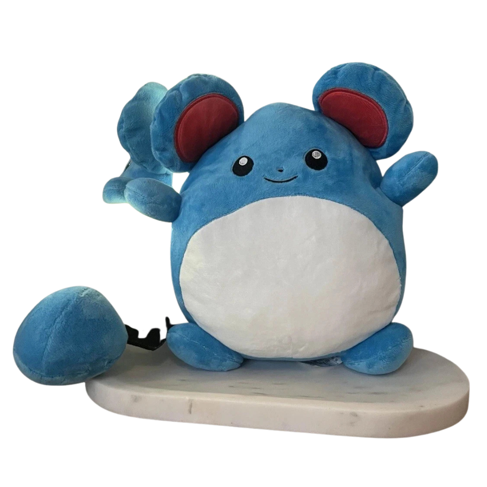 Pokemon Marill Plush Soft Toy Teddy 25cm Water Fairy Character Collectible Kids Gift
