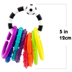 Sassy Ring O' Links Baby Rattle Toy Easy-To-Hold Click & Link Infant Toy 0m+ New