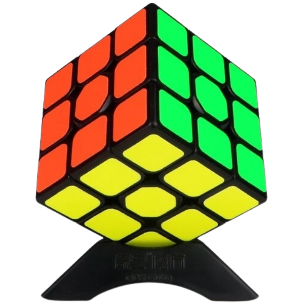 QiYi 3x3 Magic Cube Puzzle Speed Cube Toy for Kids and Adults Smooth Turning Brain Game