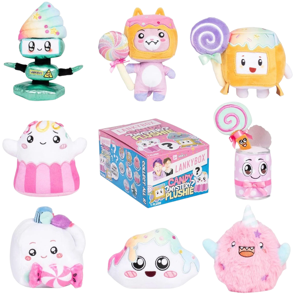 1 × Candy Mystery Plush Toy Assorted