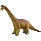 21 Inch Brachiosaurus Dinosaur Toy, Soft Rubber Realistic Jurassic Figure for Kids