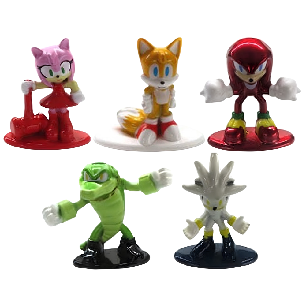 Jada Nano Metalfigs Sonic the Hedgehog 4cm Die-Cast Blind Bag Figures Choose Character Collectible Toy