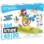 Kid K'nex Farming Friends 61 Piece 20 Model Building Set Farm Construction Toy Age 3+
