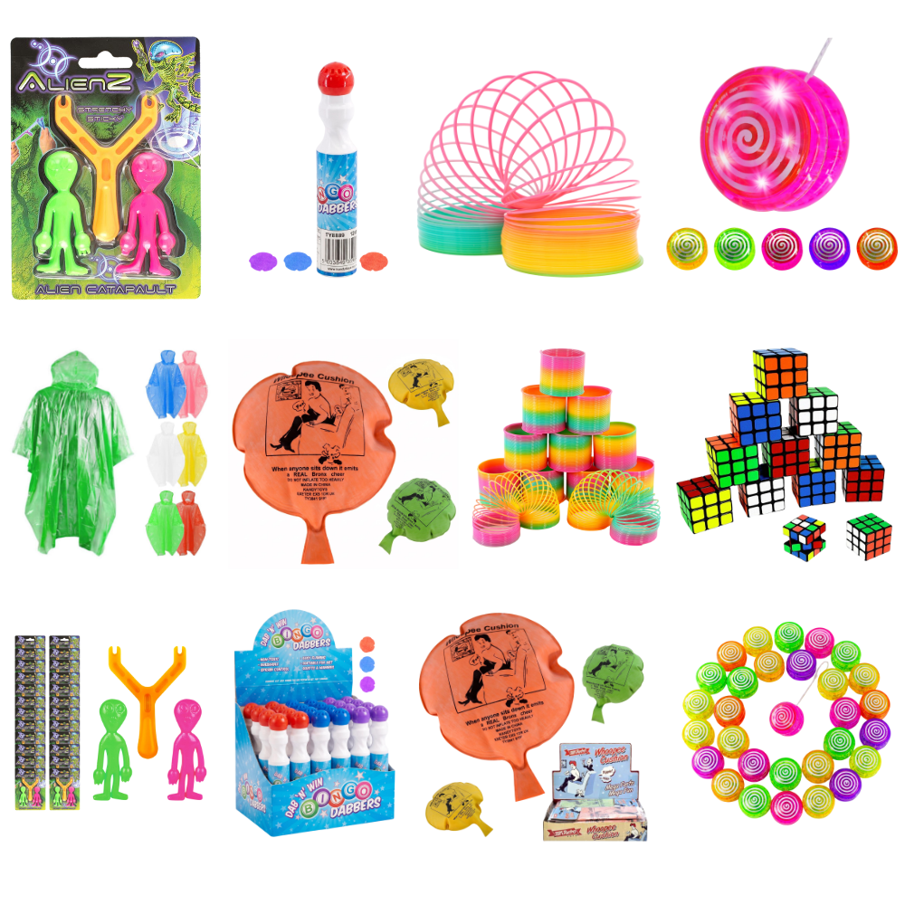 Pick Your Own Party Bag Fillers Mini Assorted Toys Kids Birthday Rewards & Prizes