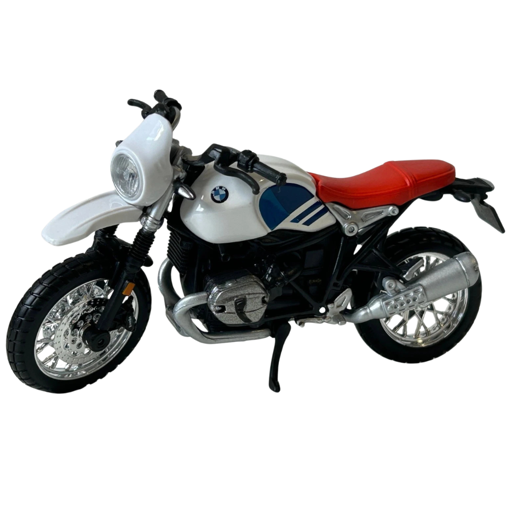 Bburago BMW R nineT Urban GS Motorcycle Diecast Model Bike 1:18 Scale German Motorbike Toy