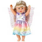Baby Born Unicorn Fairy Outfit for 43cm Dolls, Magical Dress-Up Costume for Imaginative Play