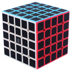 Magic Cube Puzzle Carbon Fiber Sticker Speed Cube Smooth Brain Teaser Toy