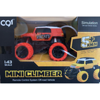 Mini Climber Racing Car Remote Control Toy 1:43 Scale Rc Vehicle Gift for Kids and Children