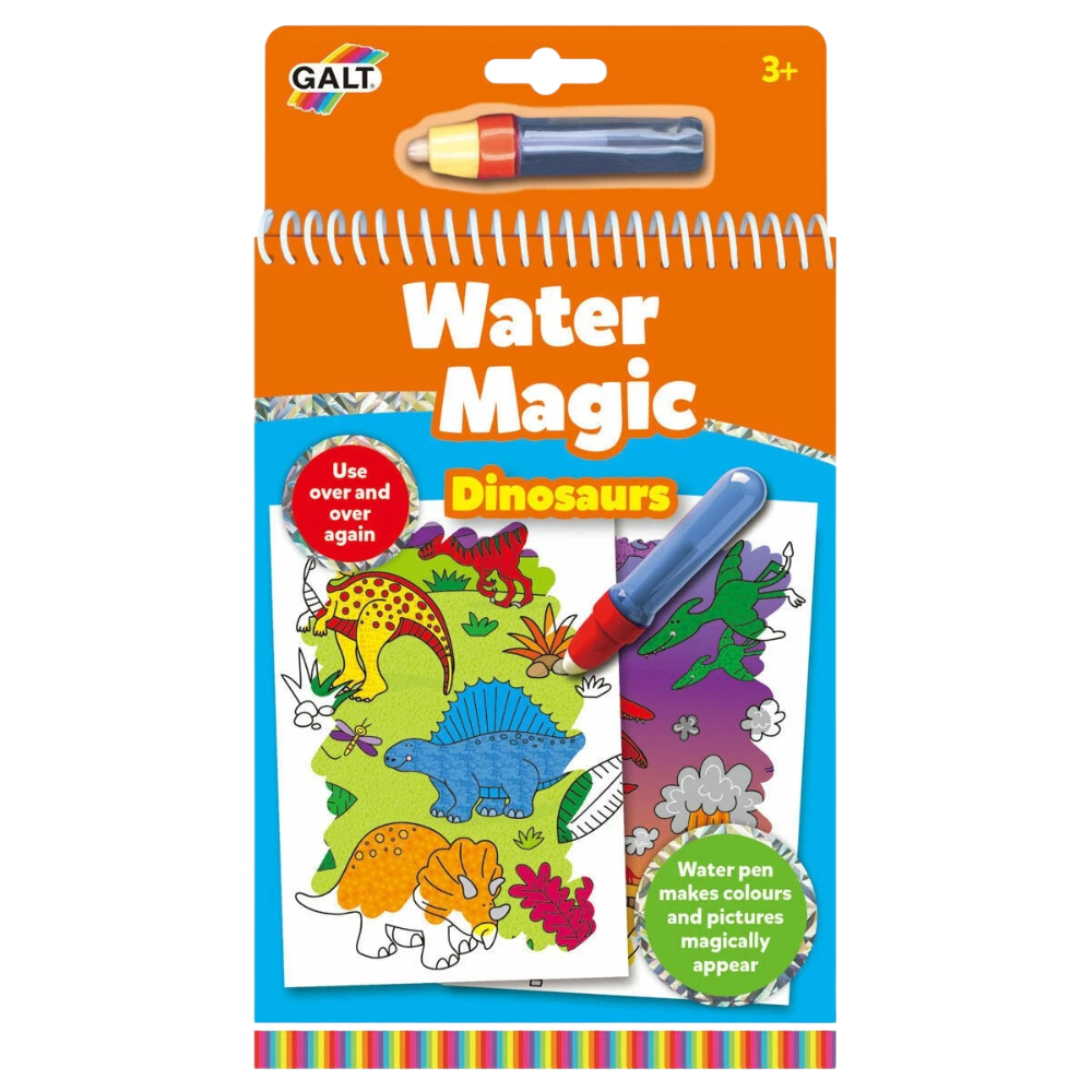 Galt Toys Water Magic Pads Mess-Free Reusable Colouring Activity Book for Children Ages 3+