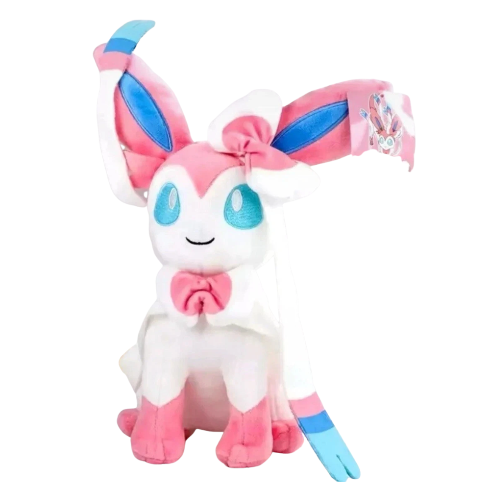 Pokemon Sylveon Plush Soft Toy Teddy 35cm Cute Fairy Pokemon Gift UK