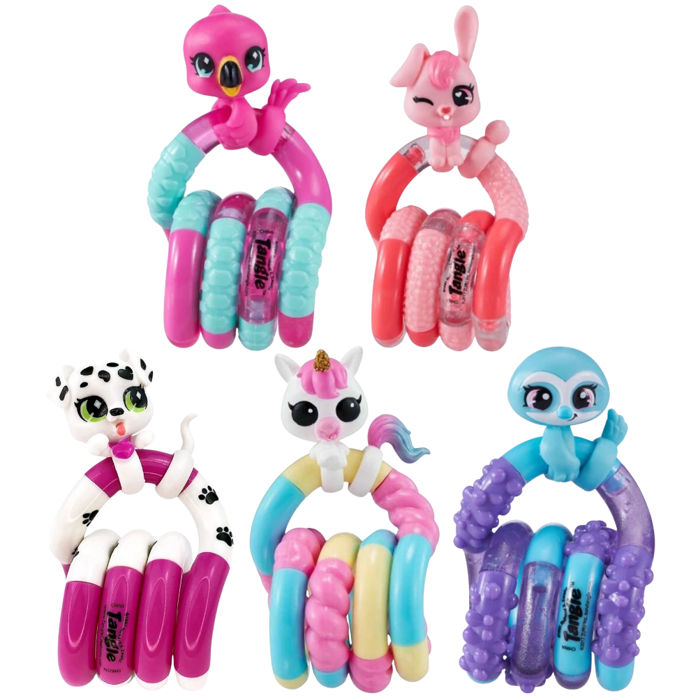 Tangle Jr Pets Sensory Fidget Toy Tactile Stress Relief Autism Adhd Special Needs Sen Designs