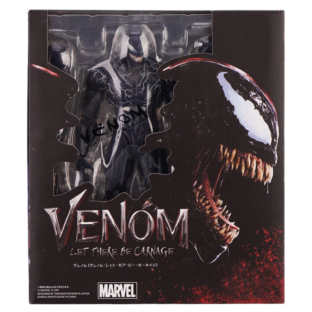 Hot SHF Venom 2 Symbiotic Marvel Venom Movie Model Toy