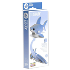 Eugy Shark 3d Craft Cardboard Model Kit Creative Puzzle Toy for Kids Ages 6+ Eco-Friendly Fun
