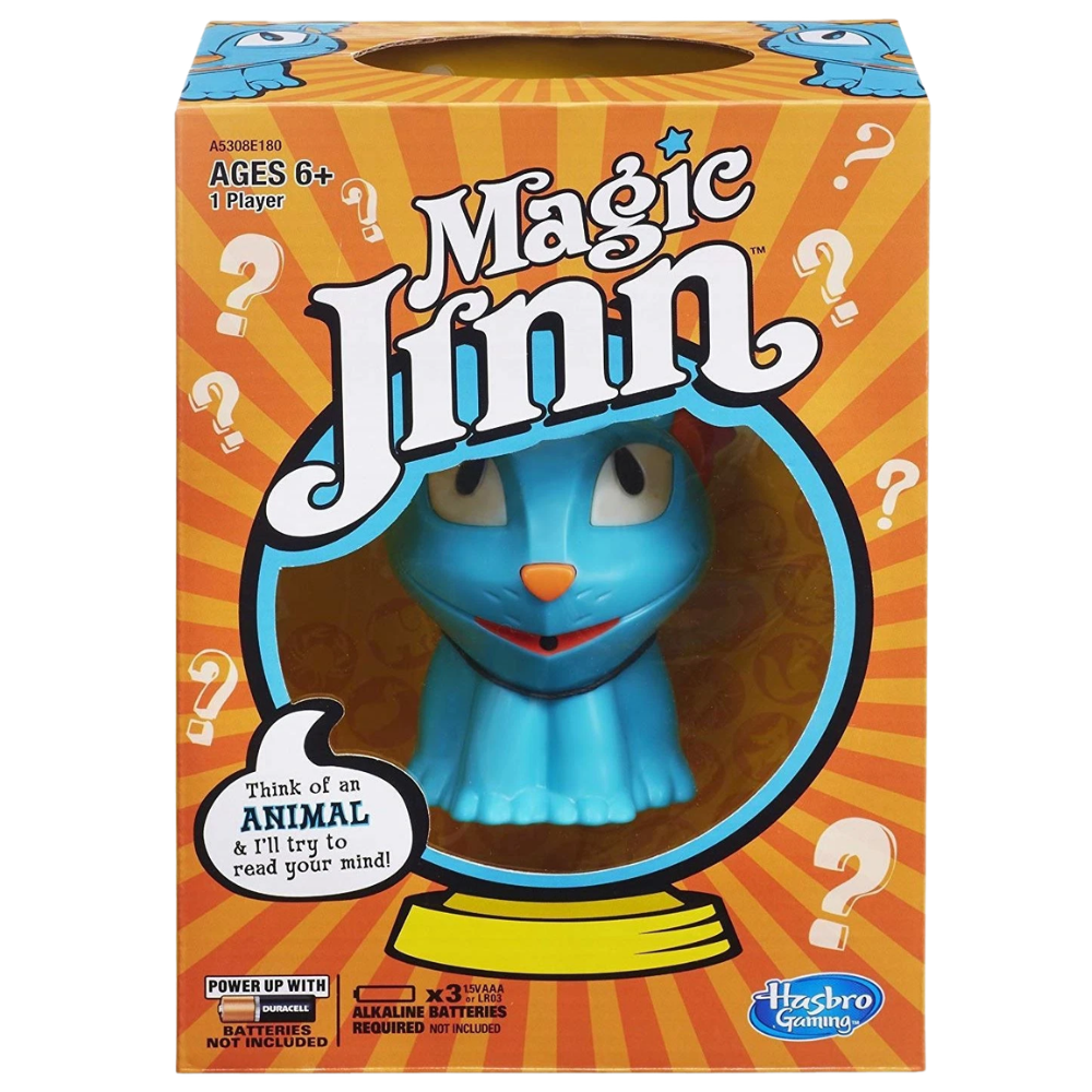 Hasbro Magic Jinn Animals Italian Language Interactive Guessing Game Kids Toy