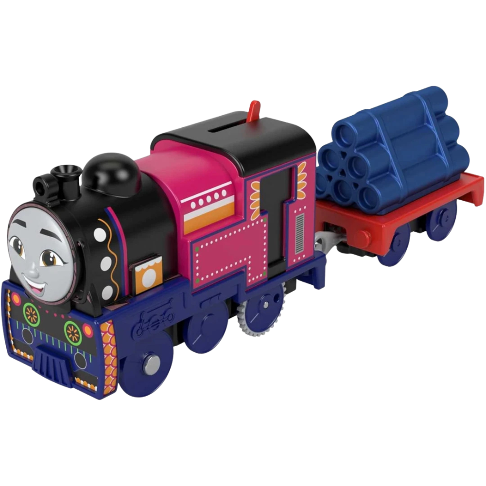 Thomas & Friends Ashima Motorized Train Battery Powered Engine Cargo Car Kids Railway Toy Set